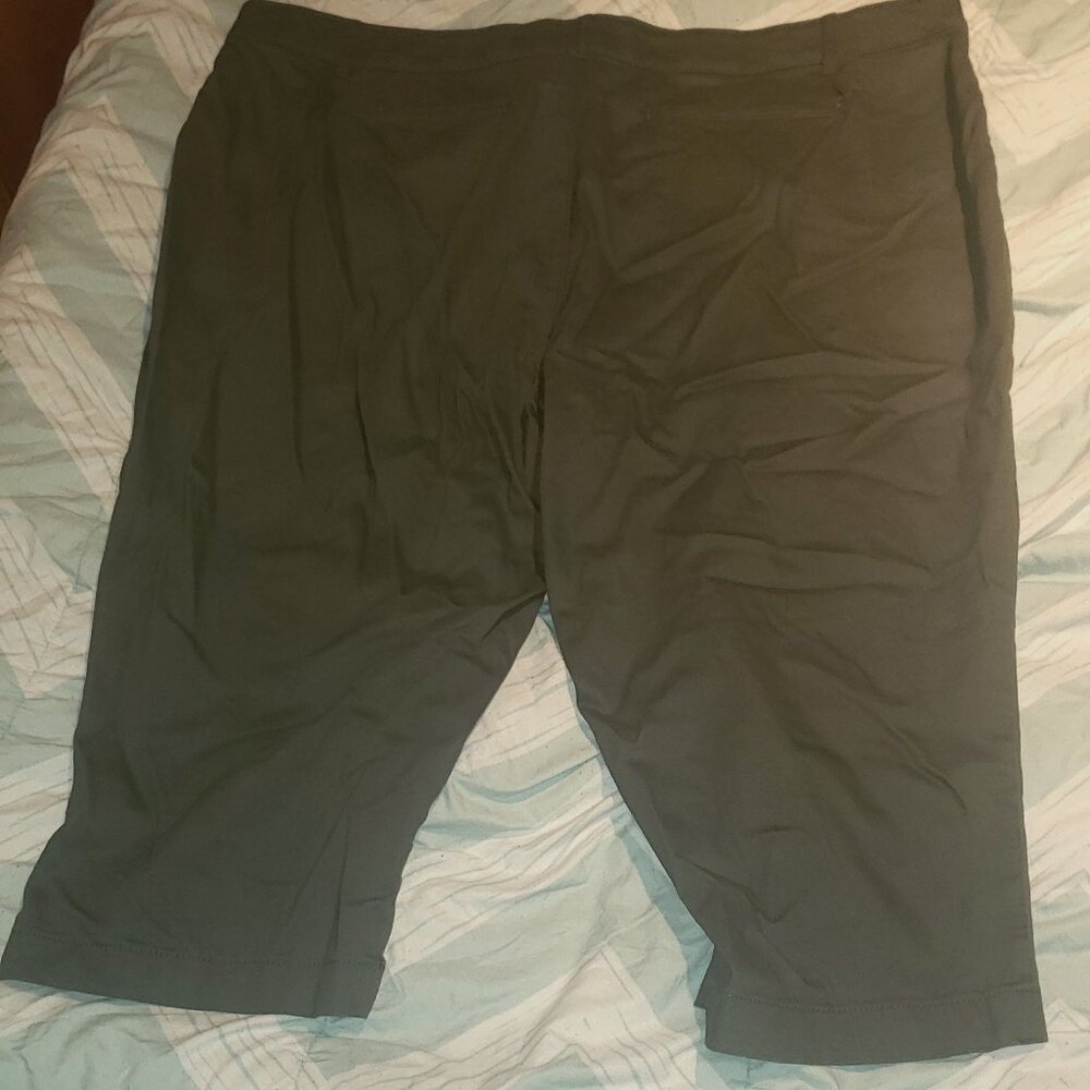 St. John's Bay Secretly Slender Mid-rise Capri in Women's Plus Size 22W